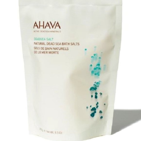 NEW AHAVA Marine Minerals Set: Dead Sea Water Mineral Hand Cream & Bath Salt - Picture 5 of 6